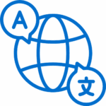 Languages Black Outline icon